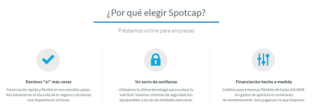 Por qué elegir Spotcap