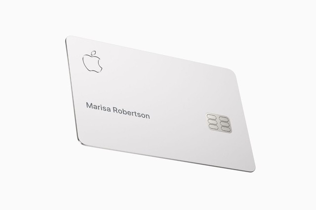 Tarjeta de crédito Apple física